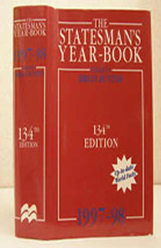 The Statesman’s Year-Book: A Statistical, Political and Economic Account of the States of the World for the Year 1997–1998