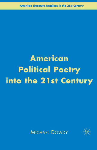 American Political Poetry in the 21st Century