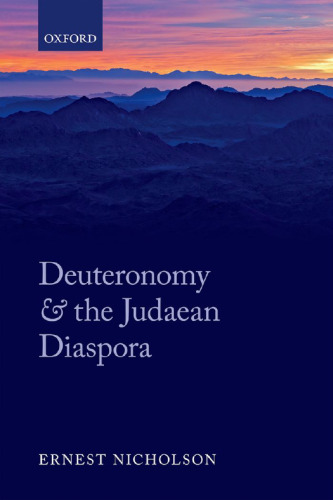 Deuteronomy and the Judaean diaspora