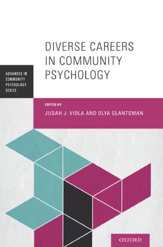 Diverse careers in community psychology