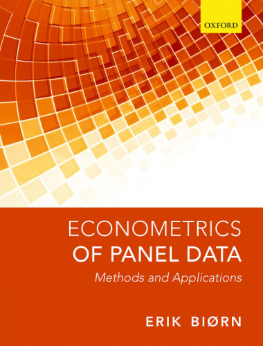 Econometrics of panel data : methods and applications