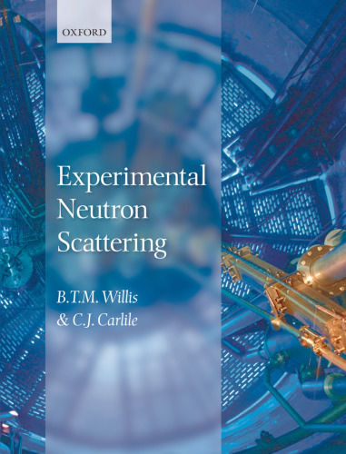 Experimental neutron scattering