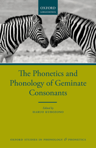 The phonetics and phonology of geminate consonants