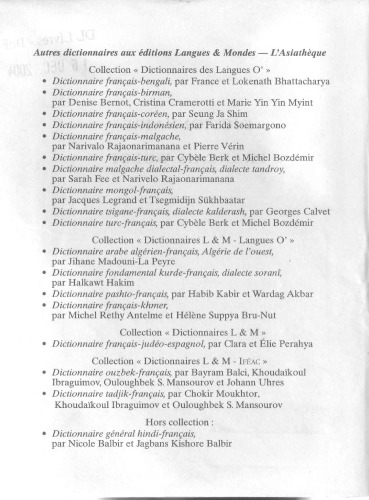 Dictionnaire français-wolof