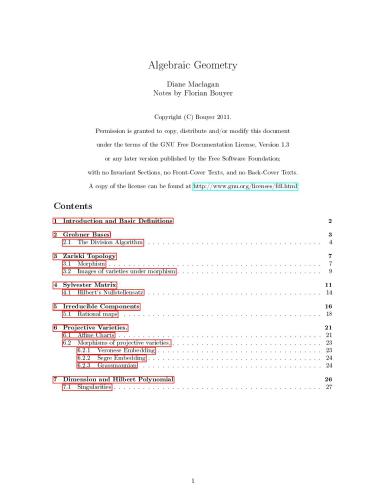 [misc. Lectures and Study Groups Notes]