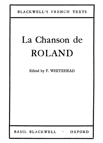 La Chanson de Roland