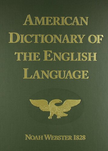 American Dictionary of the English Language