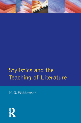 Stylistics and the Teaching of Literature