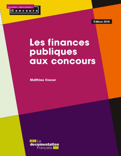 Les finances publiques aux concours