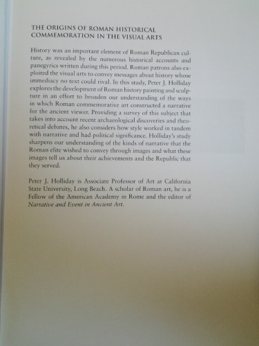 The Origins of Roman Historical Commemoration in the Visual Arts