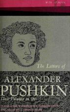 The Letters of Alexander Pushkin
