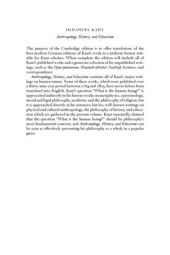 Anthropology, History, and Education