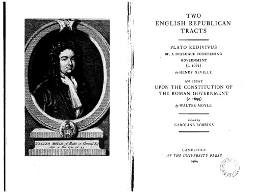 Two English Republican Tracts