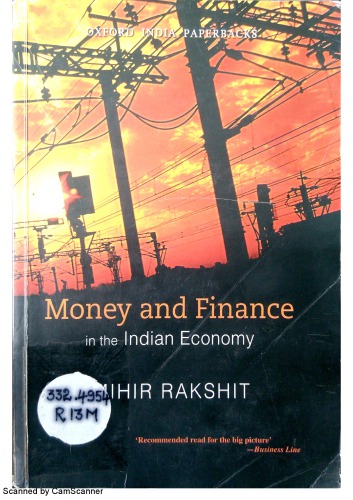 Money and Finance in the Indian Economy