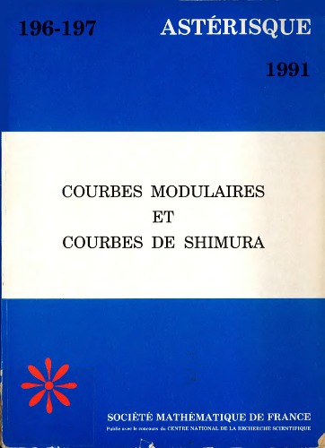 Courbes modulaires et courbes de Shimura