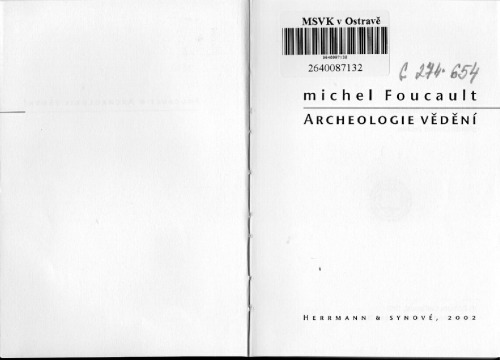 Archeologie vědění