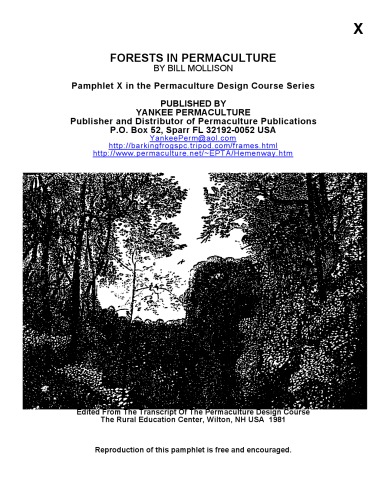 Forests in permaculture