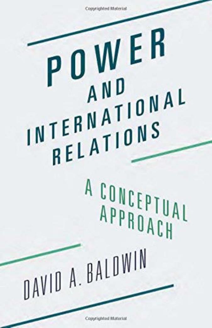 Power and international relations : a conceptual approach