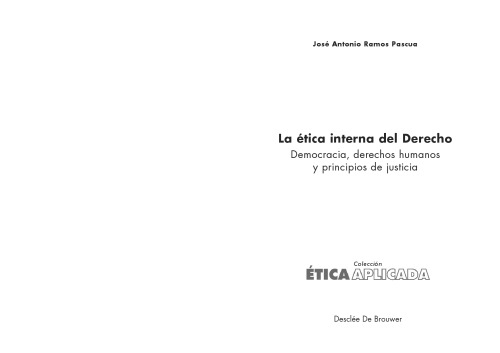 La Etica interna del derecho