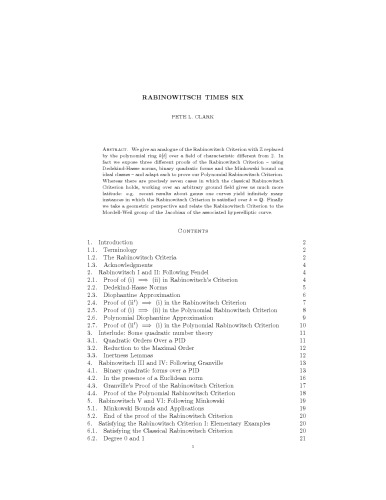 Rabinowitsch Times Six [preprint]