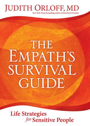 The empath’s survival guide: life strategies for sensitive people
