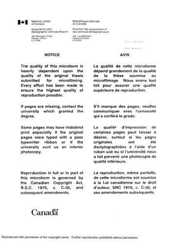 Searching the Female Text in Sinclair Ross, Denise Boucher and Pol Pelletier [thesis]