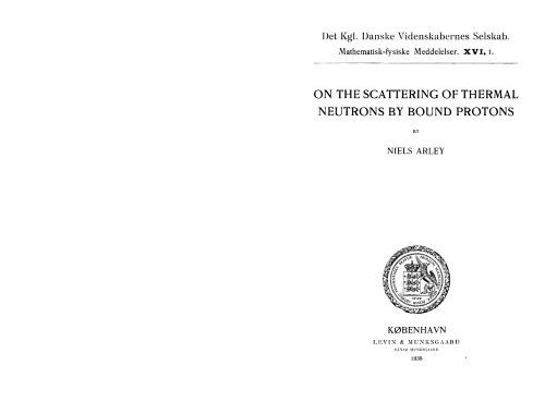 On the Scattering of Thermal Neutrons by Bound Protons