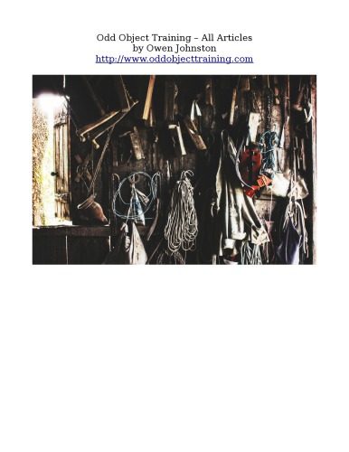 Odd Object Training – All Articles