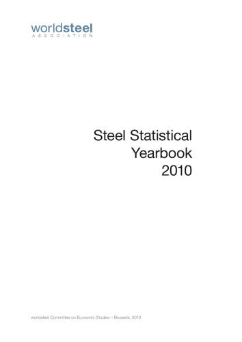 Steel Statistical Yearbook 2010