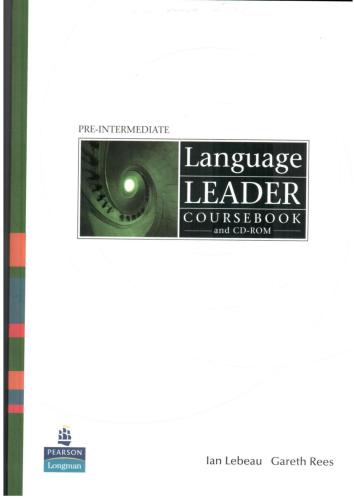 Language Leader Coursebook (Pre-Intermediate)