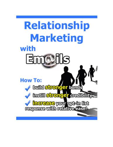 Relationship marketing with emails