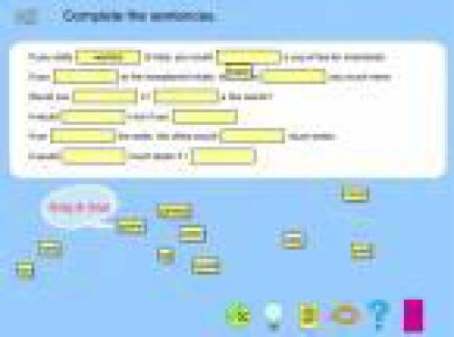 Interactive English Grammar Exercises