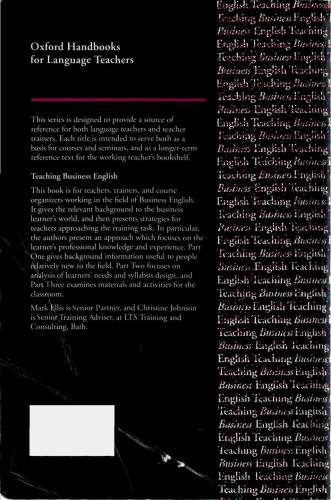 Teaching Business English - Oxford Handbooks for Language Teachers