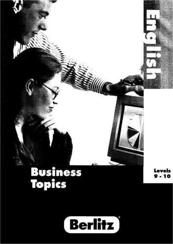Berlitz Languages Business Topic - Levels 9-10