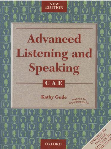 Advanced Listening and Speaking