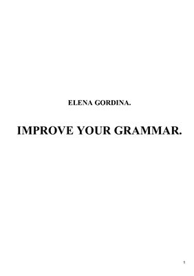 Improve Your Grammar