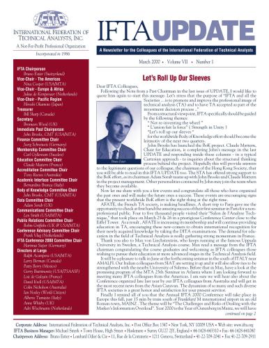 International Federation of Technical Analysts Newsletters (12-97 thru 06-00)