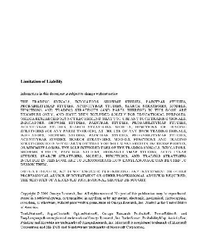 Omega Research Easy Language Reference Guide