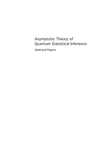 Asymptotic theory of quantum statistical inference