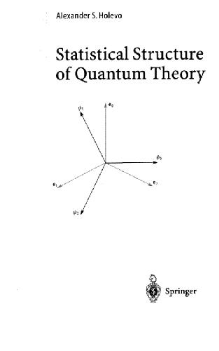 Statistical structure of quantum theory