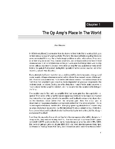 Op Amps for Everyone