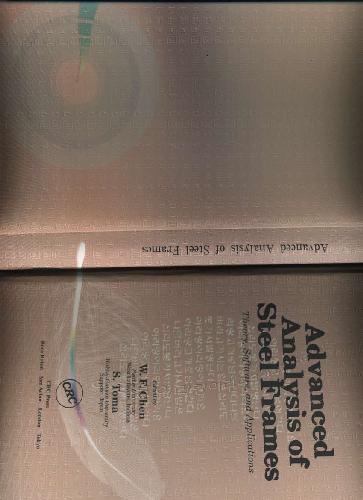 advanced analysis of steel frames