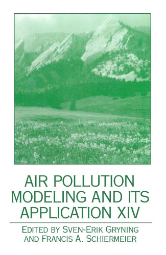 Air Pollution Modeling and its Application XIV