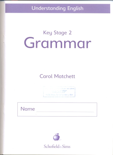 Grammar Key Stage 2