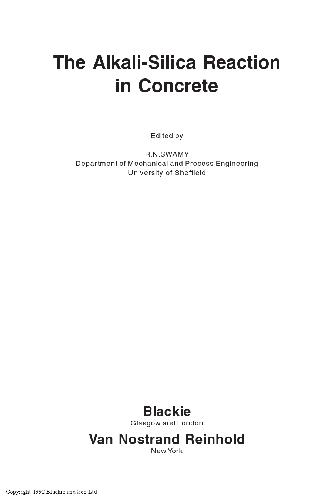 The Alkali-silica reaction in concrete