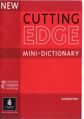 New Cutting Edge Elementary Mini-Dictionary