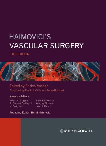 Haimovici`s vascular surgery 2012