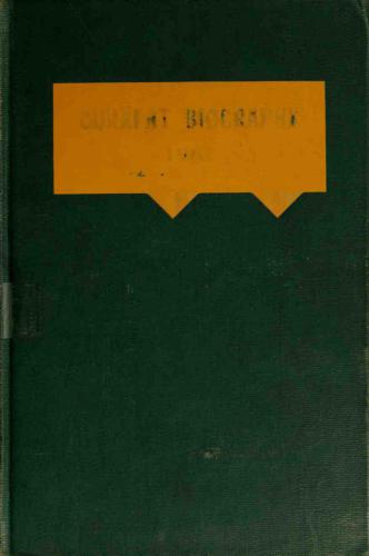 Current Biography Yearbook 1961