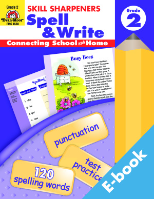 Skill Sharpeners. Spell and Write. Grade 2