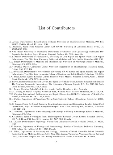 Autonomic Dysfunction After Spinal Cord Injury